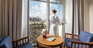 Eiffel Deluxe Room with Balcony at Mandarin Oriental Lutetia, Paris