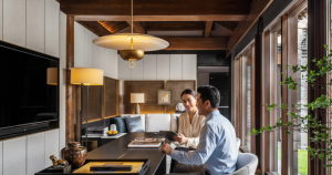 Grand Residential Courtyard at Mandarin Oriental Qianmen, Beijing – Spacious Luxury in the Heart of Hutong