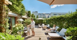 Garden Terrace Suite at Mandarin Oriental Paris