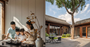 Three Bedroom Courtyard at Mandarin Oriental Qianmen | Top Family Sanctuary in Beijing